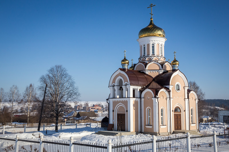 Храм Казанской иконы Божией Матери, с. Старые Зятцы
