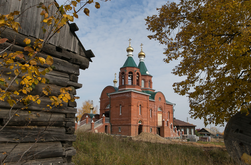 Храм Богоявления с. Гольяны
