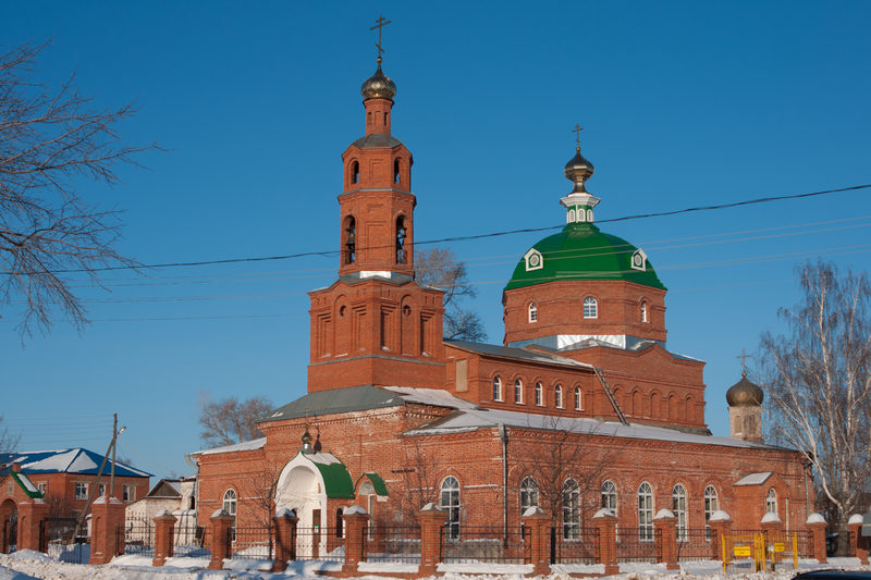 Храм Троицы Живоначальной с. Алнаши